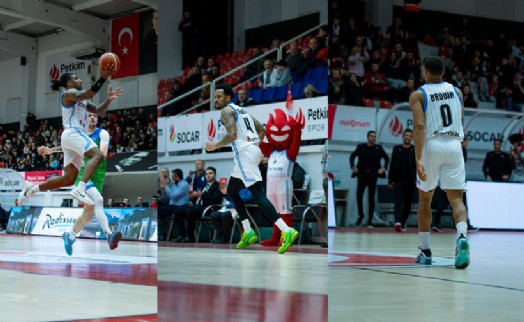 Lider Aliağa Petkimspor Dinamo Sassari'yi geçti; 4'te 4 yaptı