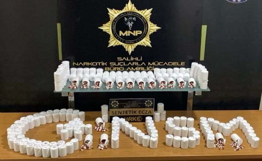 Manisa'da 11 bin uyuşturucu hap ele geçirildi