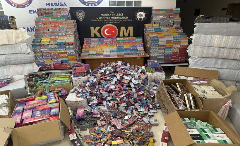 Manisa'da kaçak tütün operasyonu: 1 tutuklama