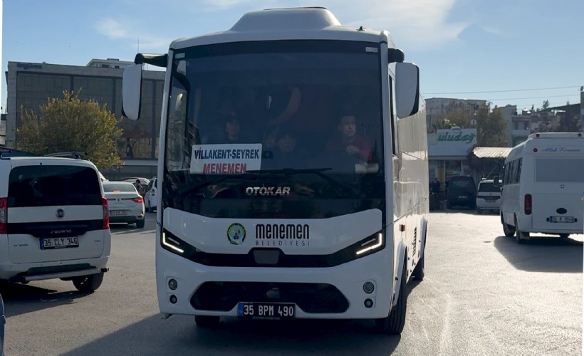 Menemen'de ücretsiz ringler vatandaşı memnun ediyor