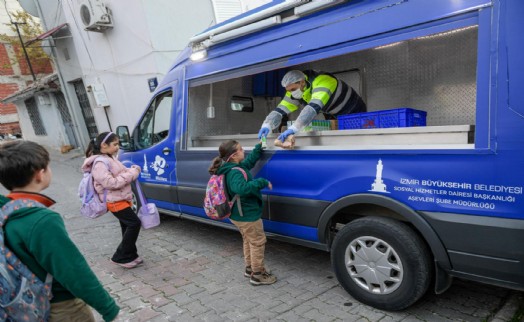 Minikler güne Büyükşehir'in menüsüyle başlıyor