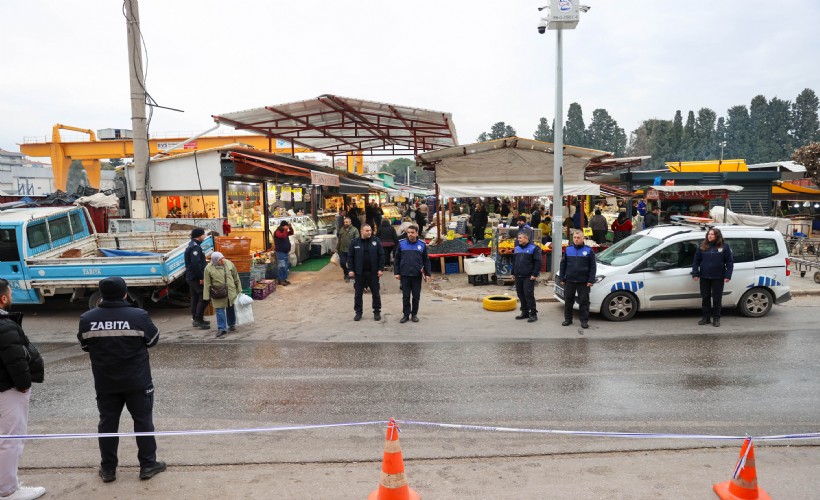 Şirinyer Pazar Yeri’nde kaçak sergilere geçit yok