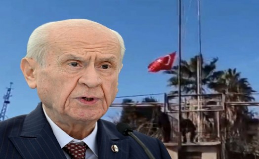 Türk bayrağına provokasyona Bahçeli'den ilk açıklama: 'DEM Parti birinci derecede sorumlu'
