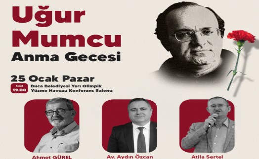 Uğur Mumcu için Buca'da anma gecesi