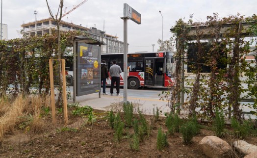 Yeşil duraklar İzmir'e nefes olacak