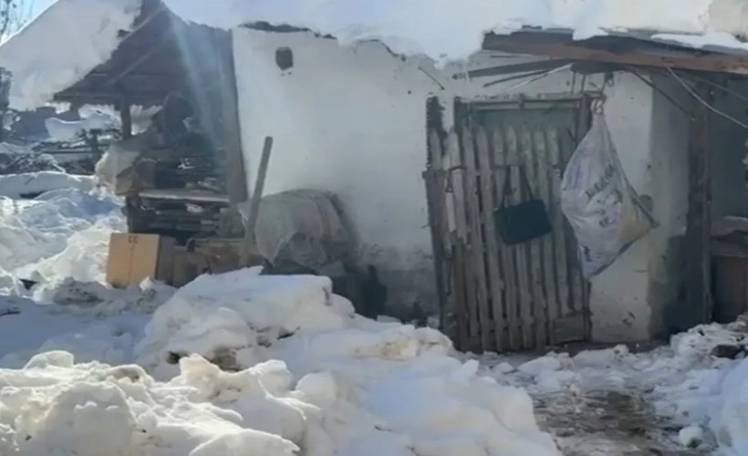 Yoksulluğun acı tablosu! Yaşlı kadın evinin bahçesinde donmuş halde bulundu