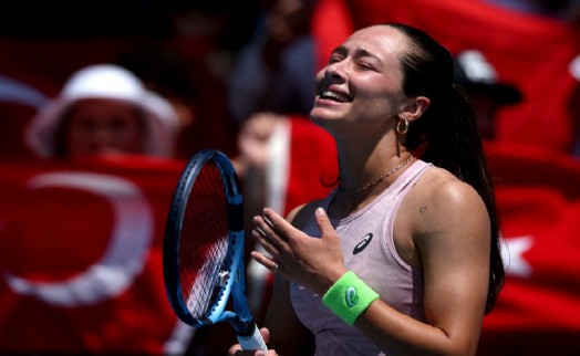 Zeynep Avustralya Açık'ta bir ilk başardı!