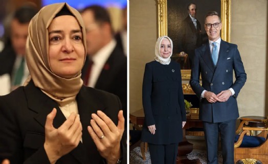 'Güven mektubunu' sundu: Fatma Betül Sayan Kaya'nın ablası büyükelçiliğe resmen başladı