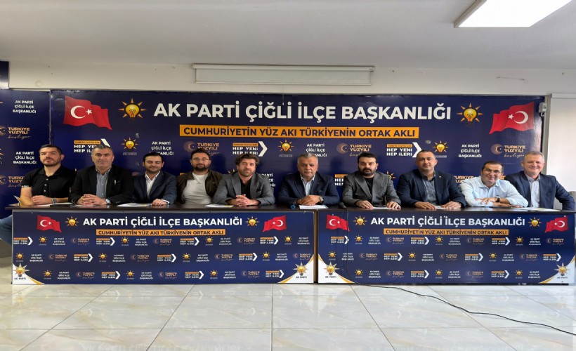 AK Parti Çiğli İlçe Başkanı Oktay Özdemir: Yeni dönemin temel gündemi polemik değil, hizmettir