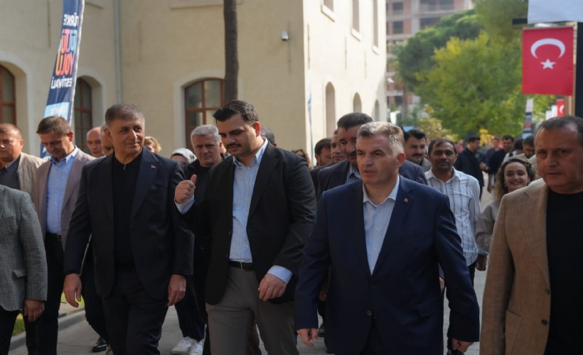 AK Partili İnan ve Tugay'dan Kültür Sanat Fabrikası'na ziyaret: 'Sayın Cemil Tugay'ın ev sahipliğinde daha güçlüyüz'