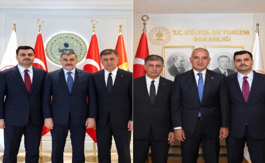 AK Partili Tugay ve İnan'ın bakan turu devam ediyor