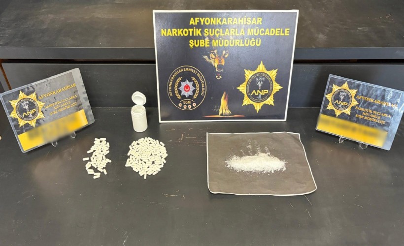 Afyonkarahisar'da araçtan zehir çıktı