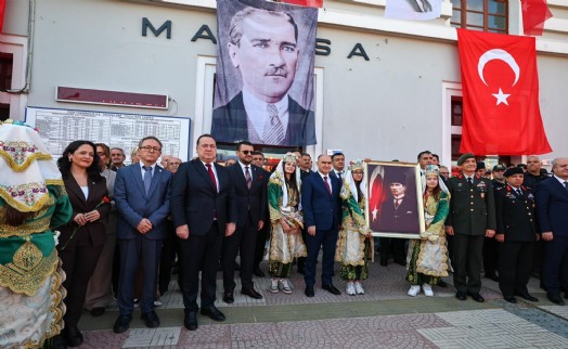 Atatürk'ün Manisa'ya gelişinin 101'inci yılı kutlandı