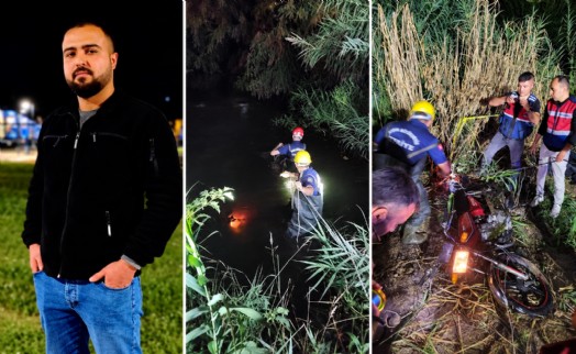Aydın'da motosiklet su kanalına devrildi: 1 ölü, 1 yaralı