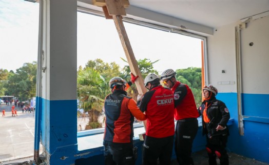BUCAKUT'a dev tatbikatta tam puan