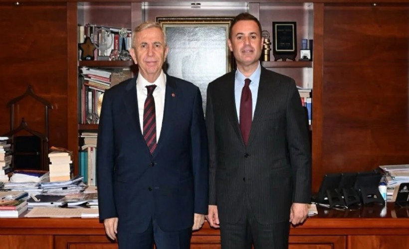 Başkan Ahmet Akın'dan, Mansur Yavaş'a ziyaret
