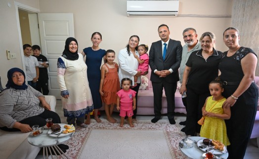Başkan Eşki'den Doğanlar Mahallesi'ne ev ziyareti