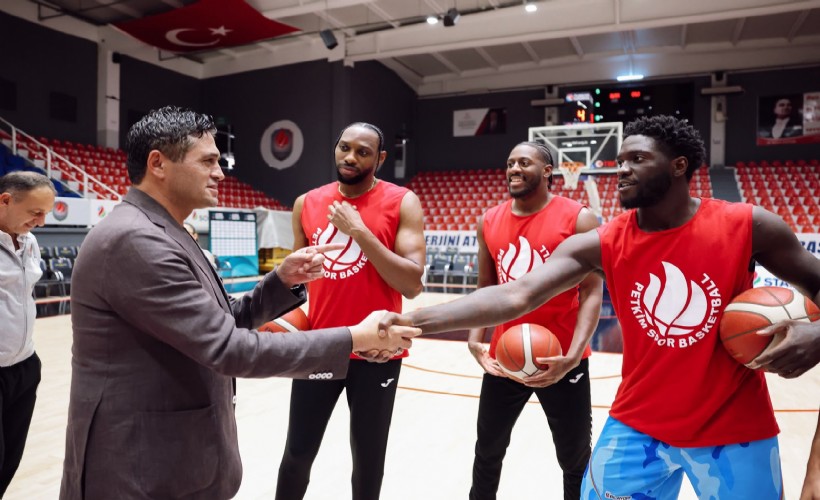 Başkan Serkan Acar’dan Aliağa Petkim Spor’a moral ziyareti
