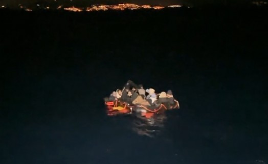 Bodrum'da 36 kaçak göçmen kurtarıldı