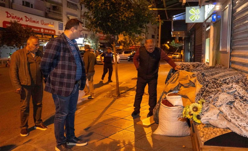 Bornova’da kaldırımlar özgürleşiyor