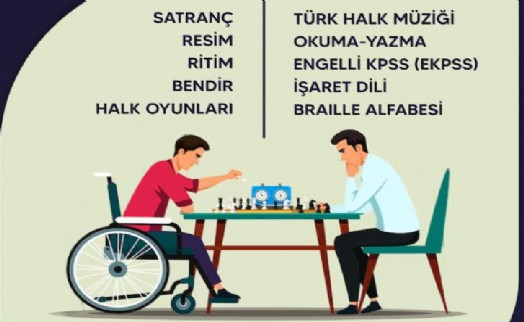 Buca Belediyesi'nden özel gereksinimli bireylere kurs desteği