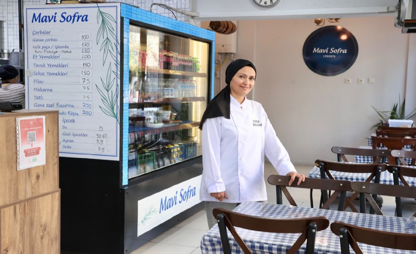Buca Belediyesi’nin kursunda öğrendi, kendi lokantasını açtı
