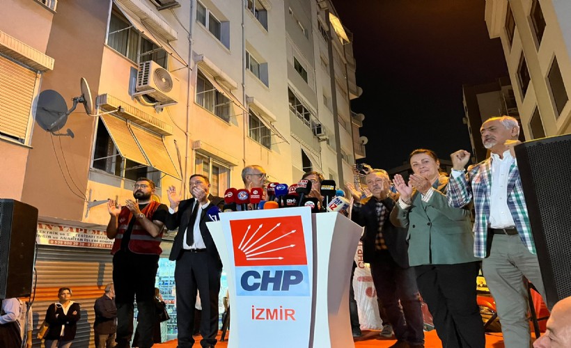 CHP İzmir’de AK Partili Tugay'a tepki: 'Sandığı koyun, bu düzen değişsin'