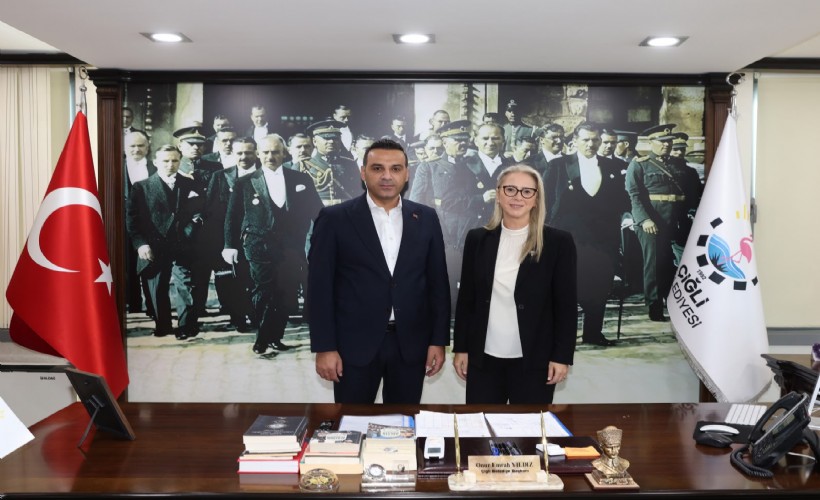Çankırı, AK Parti'ye katılan Çiğli Belediye Başkanı Yıldız'a ziyaret