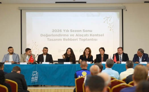 Çeşme Belediyesi, Alaçatı'nın geleceği için turizm temsilcileri ve esnafla buluştu