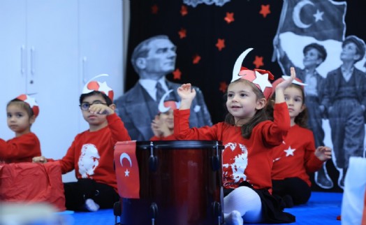 Cumhuriyet coşkusu Konaklı miniklerin kalbinde yankılandı