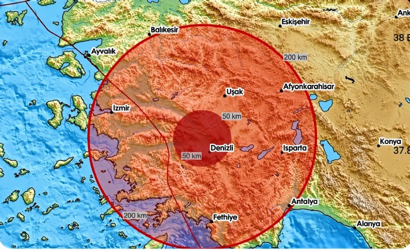 Denizli’de peş peşe depremler!
