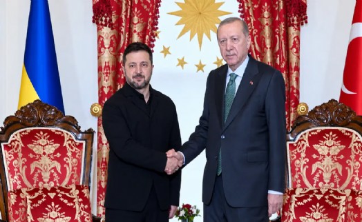 Dolmabahçe'de kritik zirve: Erdoğan ve Zelenski bir araya geldi