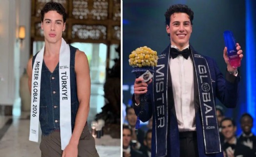 Dünyanın en yakışıklı erkeği seçildi: Mister Global 2026 birincisi Türkiye'den!