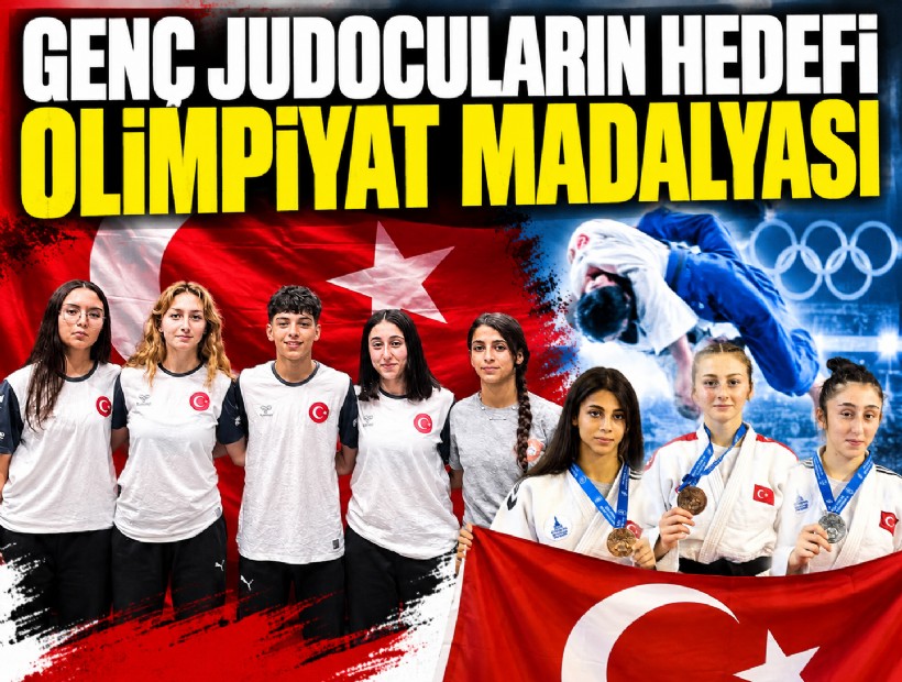 Genç judocuların hedefi olimpiyat madalyası