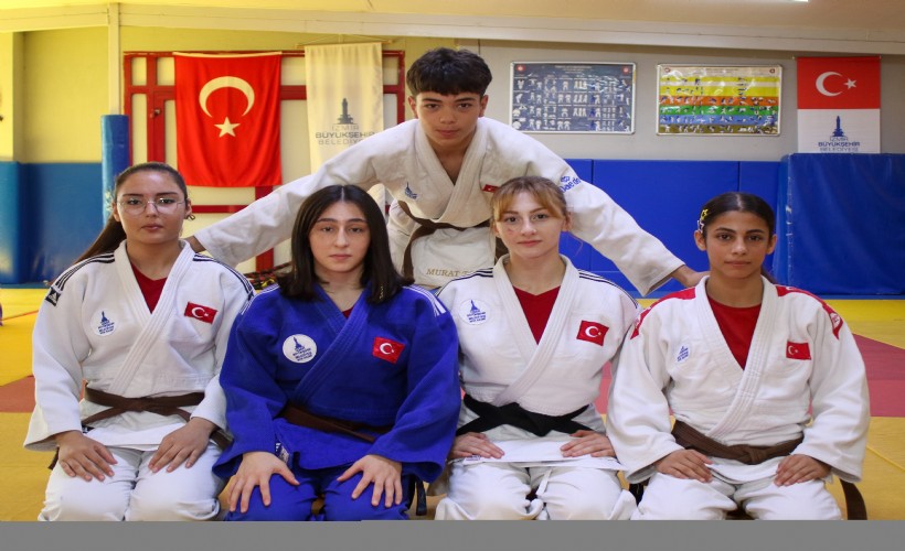 Genç judocuların hedefi olimpiyat madalyası