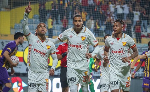 Göztepe puanları gurbette topladı
