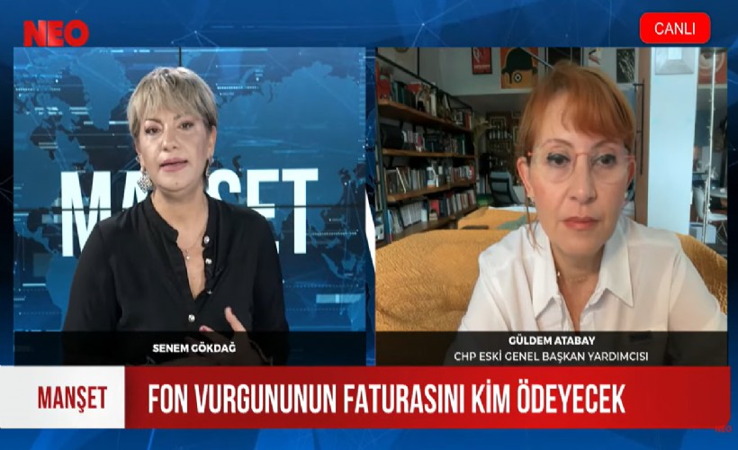 Güldem Atabay'dan NEO Haber'de fon krizi ve Tugay çıkışı: 'AK Parti İzmir'de hiçbir şey kazanmadı!'