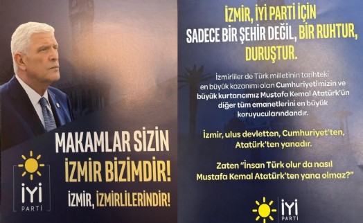 İYİ Parti'den Tugay'ın AK Parti'ye geçmesine broşürlü tepki