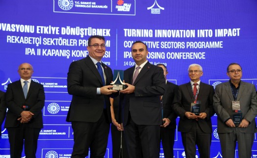 İYTE ve Teknopark İzmir'e Bakan Kacır'dan üstün proje ödülü