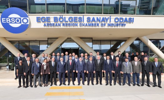 İnan, Tugay ve Saygılı'dan EBSO Başkanı Karabağlı'ya ziyaret: 'Sanayicimizin yanındayız'