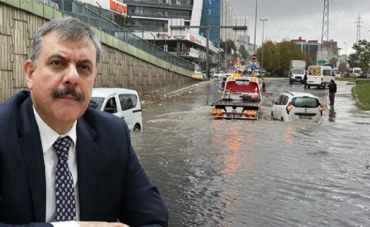 İstanbul'daki sel felaketi sonrası Bakan Çiftçi'den uyarı: 6 ilde eğitime ara verildi