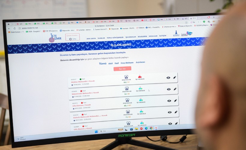 İş’te İzmir’e üye oldular, aynı firmada işe başladılar