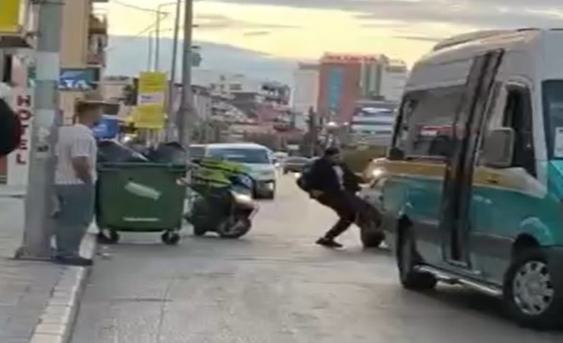İzmir'de motosikletli trafik magandasına 180 bin TL'lik fatura!