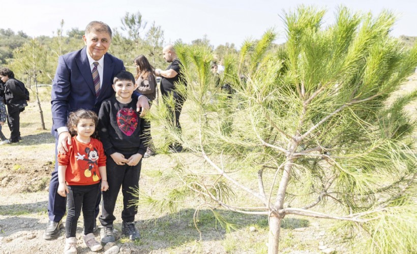 İzmir’de hafriyat toprağına doğa dostu yönetim