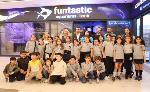 İzmirli çocuklar su altı dünyasını keşfetti
