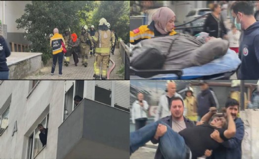 Kadıköy'de 8 katlı binada yangın: Yaralılar var, müdahale sürüyor