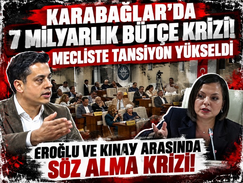 Karabağlar’da 7 milyarlık bütçe krizi! Mecliste tansiyon yükseldi