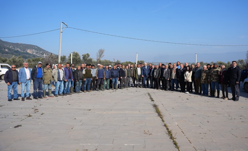 Kemalpaşa Belediyesi'nden zeytin kasası desteği