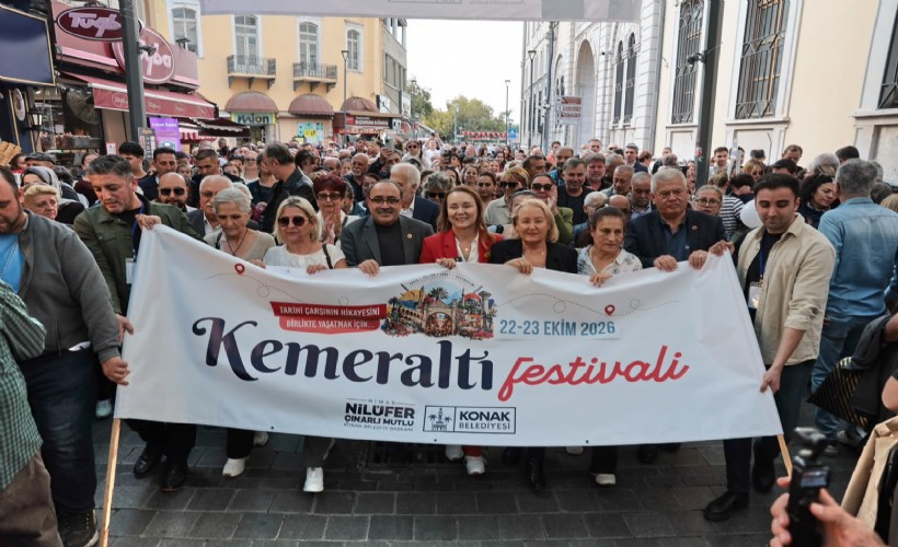 Kemeraltı’nın sokakları festivalle şenlendi