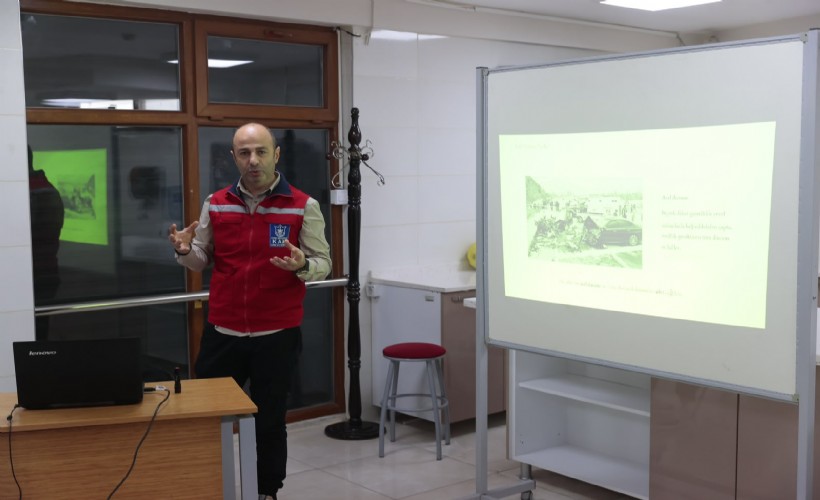 Konak’ta afet farkındalık eğitimleri devam ediyor